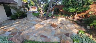 Flagstone Installation project 8 in Mansfield
