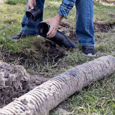 French Drain Installation project 7 in Mansfield